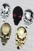 Halloween Car Sticker Skull Skull Bone 3D Metal Chrome Car Motor Logo Logo Sticker Decal Ups DHL New Arcip Car9673054