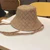 Chapéus de aba larga Chapéus de balde reversível Designer homem mulher chapéu de balde de verão luz solar sunhat unissex travling luxury sunbonnet casquette q240408