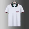 2024SSS Summer Fashion Brands Mens Polo Shirts Luxe mannen Designer Polos Shirt T-shirt Man Letters Gedrukt Borduurwerk korte mouw TEES US MAAT XS-XL