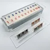 Aquauncle Judaica Lucite Rummy Game con 106pcs Rummy Tile