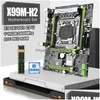 マザーボードX99M-H2デスクトップマザーボードLGA2011-3 E52670V3プロセッサと1PCS DDR4 16G ECCメモリサポートPCIE M.2 Wifi Sata D DHOOG