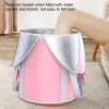 Bathtubs Folding Foot Bath Soaking Bucket Portable Foldable Soaking Bag Over Knee Travel Steaming Foot Washing Bucket For Intdoor Outdoor