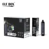 Elf Box Digital Shisha 16000 sbuffi vape a vaporizzazione e sigarette sbuffi 16k 0% 2% 3% 5% 28 ml POD pre-riempita 600 mAh Penna smart a flusso d'aria regolabile ricaricabile