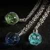 Pendant Necklaces Fancy Arrival Fairy Chic Steampunk Glow In The Dark Creative Crystal Necklace Jewelry Ball Luminous