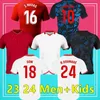 Sevilla FC 2023 2024 Sevillas Fußballtrikots Finale L.ocampos Suso Jong Maillot Tecatito Gudelj K.rekik Munir Rafa Männer Kids Kit 23 24 Fußball -Hemd Boy Sets nach Hause