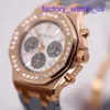 AP MECHANICAL DROYAGE 26231Or Royal Oak Offshore Panda Ladies 18K Rose Gold Diamond Watch Automatic Mécanique Luxe Swiss Watch Gauge 37 mm