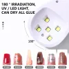 Séchoirs CNHIDS affichez la lampe de séchage à l'ongle à main portable de la lampe à ongles à LED portable pour tous les outils de manucure de vernis en gel