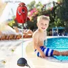 Baby Bath Toys Space Rocket Shower Toy Sticker Autocollant Sprinkler Enfants Spinning Flying Rocket Kids Outdoor Water Toy Water Jet Toy Gift L48