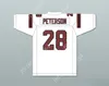 Custom Adrian Peterson 28 Palestine High School Wildcats White Football Jersey 2 Top cousé S-6XL