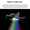 Drones for Dji Mini 2 Led Flashing Light Landing Gear Extended Foldable Skid 4colors Lamp Dji Mavic Mini 2/se/mini Drone Accessories