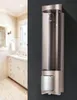 Automatisk flytande tvål dispenser väggmontering lotion skum schampo duschgel förvaring flaska 200 ml för kök badrum tvättrum241x1650571