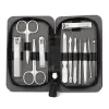 Vapen Nya 12 i 1 Nagel Clipper Set Nail File Eyebrow Removal Nail Scissors för att trimma fingernaglarna Tool Manicure Set Bästa gåva