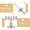 Bandlers mini jouet à trois tâches simululé House House Toys DIY accessoires décoratifs ornements en alliage de chandelier décoratif