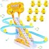 Baby Bath Toys Funny Baby Toys Electric Duck Track Slide Toys Boys Bark