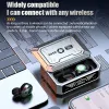 M99 TWS trådlösa hörlurar hörlurar Bluetooth Touch Control Buller Reduction Stereo RGB Lightling Earbuds Outdoor Headset