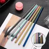 Drinking Straws 1pcs Reusable Straw Metal Set Heart Shaped Bubble Tea 304 Stainless Steel Pearl Smoothie Brush