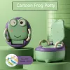 Draaigereedschap enfants toisement de toilette grenouille dessin animé bébé