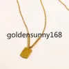 Vogue Charm Womens Designer Letter Collier Brand Diamond Pendant Choker 18K Gold en acier inoxydable Neckalces Chaîne à la mode bijoux