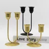 Candele 1pc Cangoli Cancellaio Metal Decorazione Decorazione Praga supporto per preghiera 2 braccio Candelabra tavolo da pranzo per il matrimonio