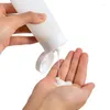 Vloeibare zeep dispenser pe slang cosmetische hervulbare lege fles flip cap squeeze reinigingsschoon shampoo body wash draagbare reis toilet