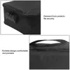 Lagringspåsar Viktiga filfackhållare Dokumentarrangör Box Oxford Waterproof Bag med Safe Code Lock (Black)