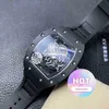 watch fashion Men and women watches Mechanical cool Wrist watches TV Factory for Mens Swiss Movement Sapphire Mirror Imported Rubber RCHU New Luxury