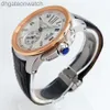 Stylish Carter Designer Watches for Men Women Mens 18K Rose Gold Transparent Automatyczne projektantka biznesowa zegarek dla mężczyzn