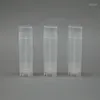 Storage Bottles 5000Pcs/Lot 4.5g Empty Oval Lip Tubes Deodorant Containers Clear Whole Sale 10001312