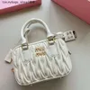 Torebka fabryka 5A Trend klasyczny styl Nowy Muu Family Family Bag Modna złożona kręgle pojedyncze ramię ręczne Crossbody Boston