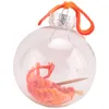 Party Decoration Knitting Christmas Ball Ornament - And Crocheting Decorative With Hanging Hoop Winter Durable