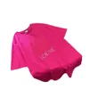 23 Lente/zomer Nieuwe handdoek Borduurbrief Borduurpatroon T-shirt Zwart wit roze unisex