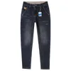 Мужские джинсы прибытие моды Suepr Большое качество весенние осенние эластичные штаны плюс размер 32 33 34 36 38 40 42 44 46