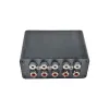 Amplifier GHXAMP 4 way Sound Source Switcher Rotary Switch Sealed RAC Lotus Base ( Input and Output Not Require Power Supply)