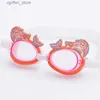 Baby Bath Toys Childrens Goggles meninos impermeáveis e anti-FOG HD Glasses de natação meninas meninas grandes tampa de natação Goggles de natação Conjunto Kids L48