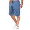 Herren-Shorts American Style Hip-Hop Loose Baumwolle Multi-Techet-Modekleidung Sport Fitness fünf Punkte Hosen