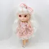 ICY DBS Blyth Doll dress 16 toy Clothes Lovely delicate lace princess skirt bow bjd outfits 240329