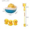 Baby Bath Toys Electric Baby Bath Toys for Kids Duck Spray Spray Water Bath Baby Shower Water Toys Ball Baby Baby Toy Bathtub Toys Water Toy L48