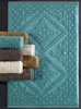 Bath Mats 1pc El Cotton Mat Luxury Home Rug Jacquard Towel Thick Anti-slip Doormat Super Absorbent Bathroom Tub