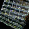 Scrubber 480pcs Glass Crystal Rhinestones Set with 1pc Dotting Pen Flatback Different Shapes Multicolors for Choose Nail Decoration Kit