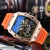 Montres de luxe Regarder mécanique Mouvement suisse Amazing Hotsale poignet KV Factory RM3502 Quartz Couture Fashion Personnalité Ghost Head Mens Rakish De