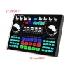 Utrustning 2022 Ny mikrofon Live Broadcast Equipment Sound Card Sound Mixer Board Live Streaming Professional Live Mixer Sound