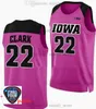 22 Caitlin Clark Jerseys Women Basketball 2024 Финал четырех Айова Соколиный Глаз Дом в гостях в гостях за желтые черные белые спортивные рубашки мужчина молодежь