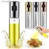 Andra köksmatsal Oil Spray Bottle Olive Oil Spray Sallad Barbecue Kök Bakning Olivoljespray för matlagning 100 ml YQ2400408