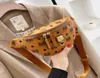 Luxe Fanny Pack Designer Taille Chest Tas Brown Crossbody Bags For Women Fashion Purse en Handbags Korean Bum Bag Wallet8163652