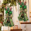 Decoratieve bloemen veranda decoraties buiten moderne val voor buiten de draadloze prelit trap trim kerstkransen