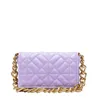 Shoulder Bags Womens 2024 Thick Chain Quilted Purses And Handbag Women Clutch Ladies Hand Bag Little