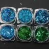 Oil 30 Colors Holographic Laser Bar Fiber Glitter Set Nail Art Gold Thread Lace Bar Sequins Lace Thin Sequins Laser Flashing