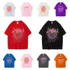 Sweat à capuche pour femmes SP5der 555 T-shirt T-shirt Vêtements de rue Spider web motif imprimé Couple de sport Shirt Summer Sports Wear Designer Top Top European S-2xl FG