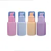 Storage Bottles Macaron Glass Bottle 30ml Round Liquid Foundation Lotion Cosmetics Packaging Materials In Stock