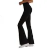 Lu Pant Align Nclagen Pantalon évasé pour femmes sans ligne de relevé haute taille LEGPORME Soft Workout Leggings de gymnase GRATUIT